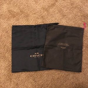 Coach & Kate Spade Dust bags